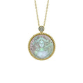 Cancer Greek Goddess Zodiac Necklace - Beaded