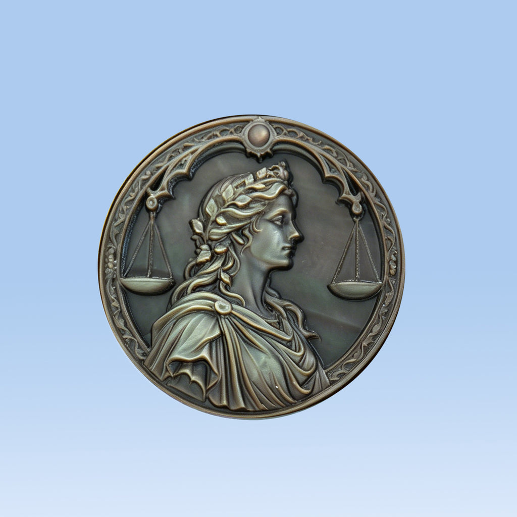 Zodiac Shell Carving Disc — Olympian Series