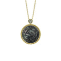 Pisces Greek Goddess Zodiac Necklace - Beaded