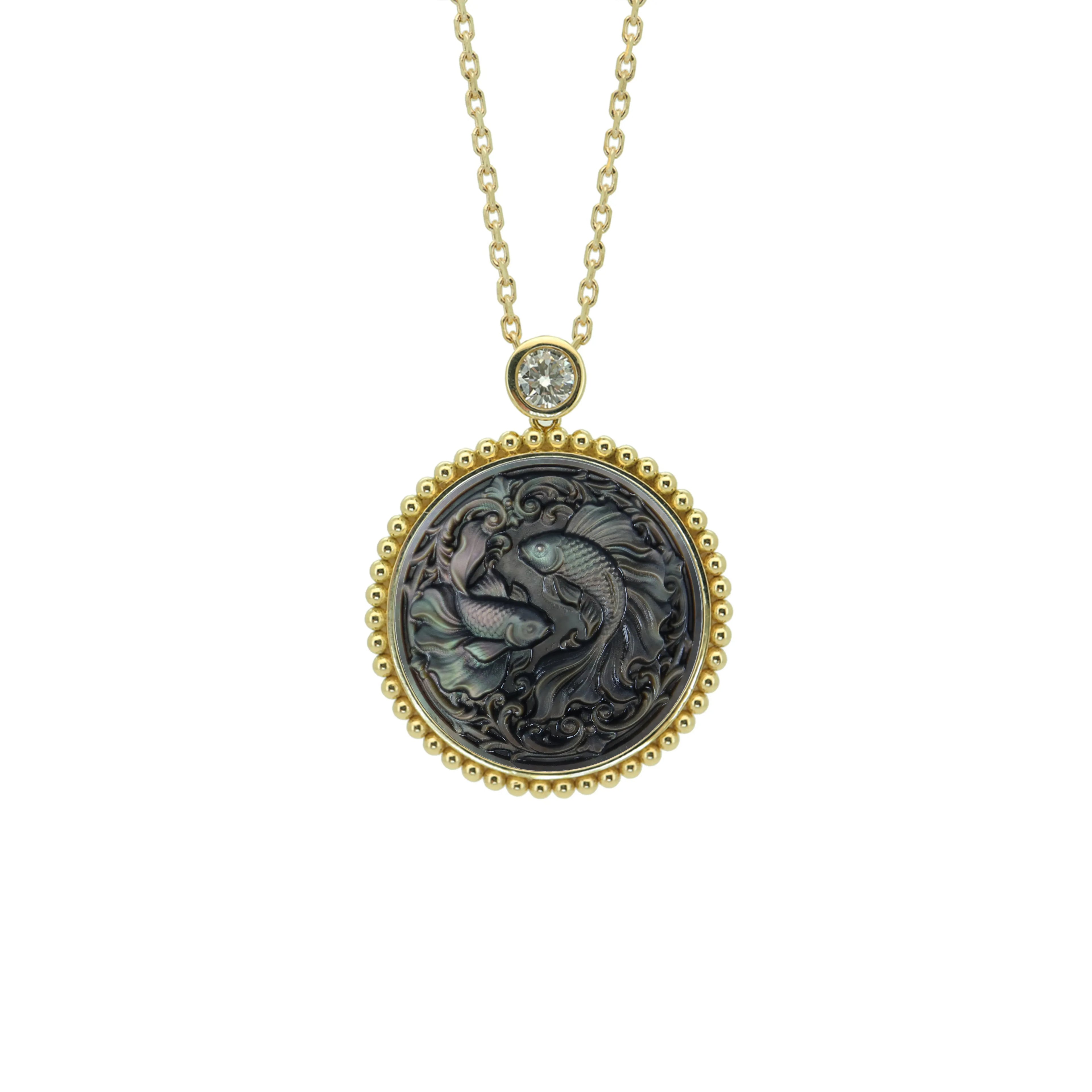 Greek Goddess Zodiac Necklace-Beaded