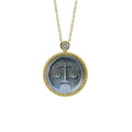 Libra Post-Impressionist Zodiac Necklace - Beaded