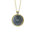 Cancer Post-Impressionist Zodiac Necklace - Beaded