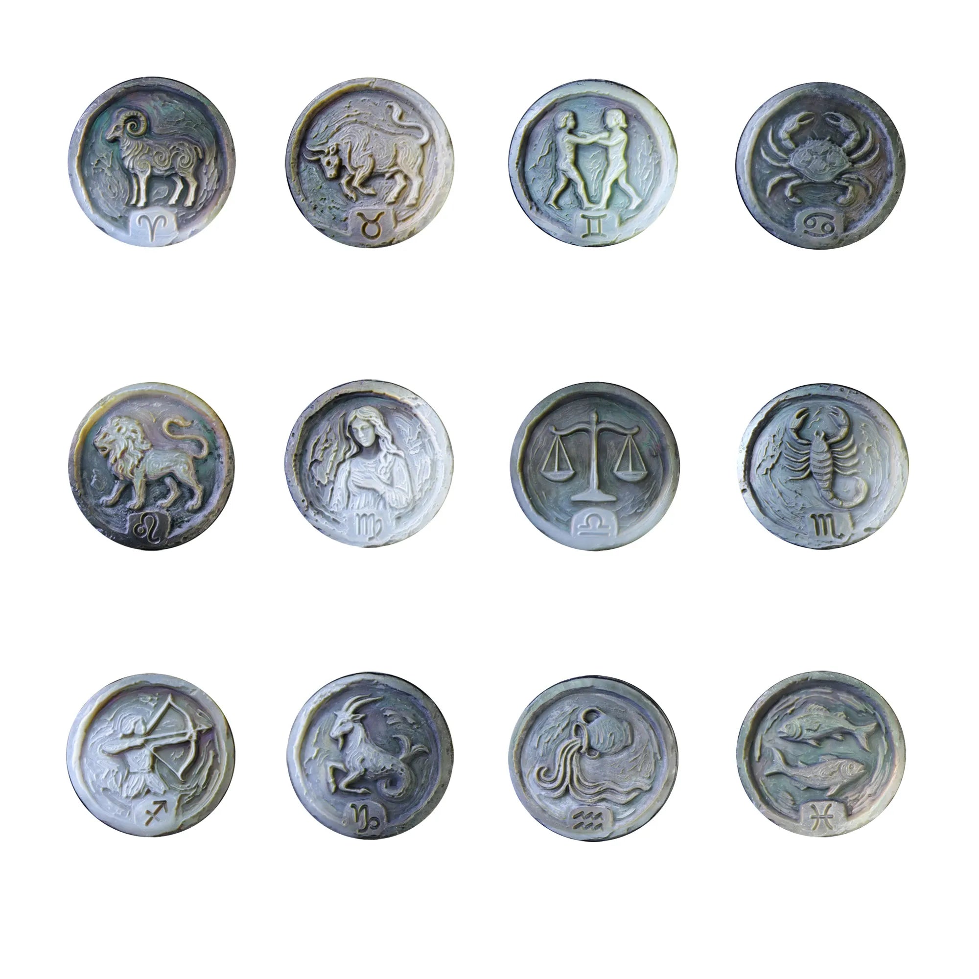 Van Gogh Post-Impressionist Zodiac Necklace - Twisted (Copy)