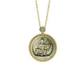 Sagittarius Avant-Garde Abstract Zodiac Relief Necklace - Beaded