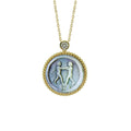 Gemini Post-Impressionist Zodiac Necklace-Beaded