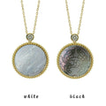 Cancer Archaeological Style Zodiac Necklace-Beaded