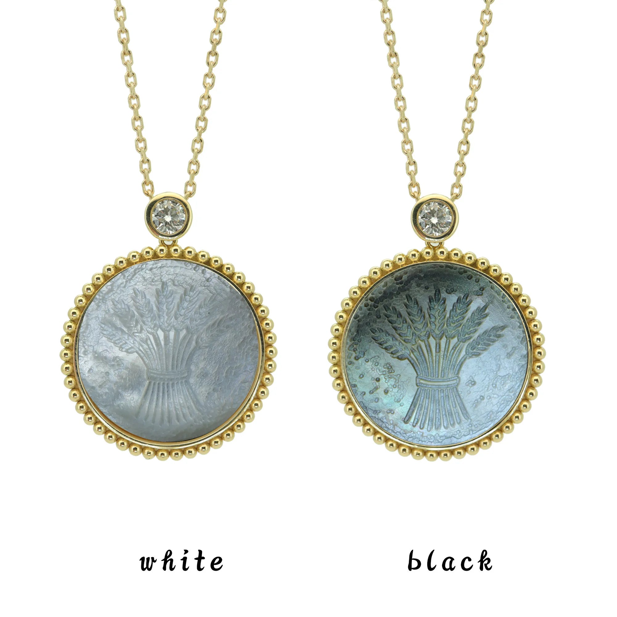 Archaeological Style Zodiac Necklace-Beaded
