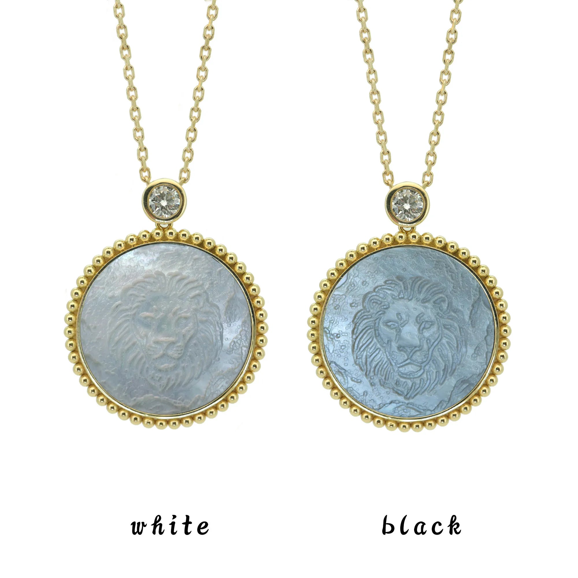 Archaeological Style Zodiac Necklace-Beaded
