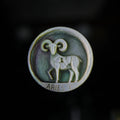Abstract Avant-Garde Abstract Zodiac Relief Necklace - Twisted