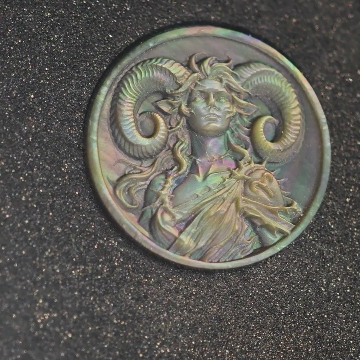 Aries Greek Goddess Zodiac Necklace - Twisted