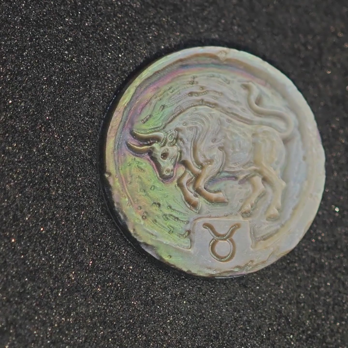 Taurus - Impressionist Zodiac Necklace - Twisted