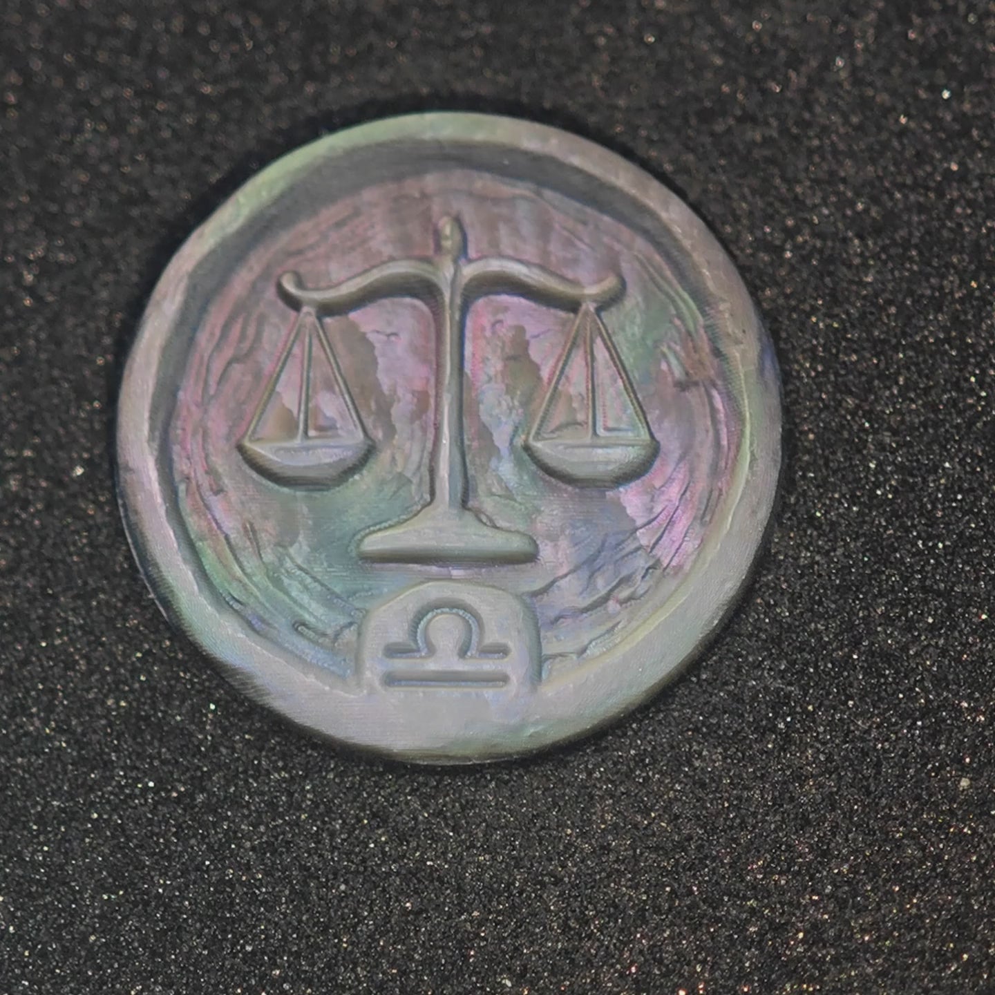 Libra - Impressionist Zodiac Necklace - Twisted